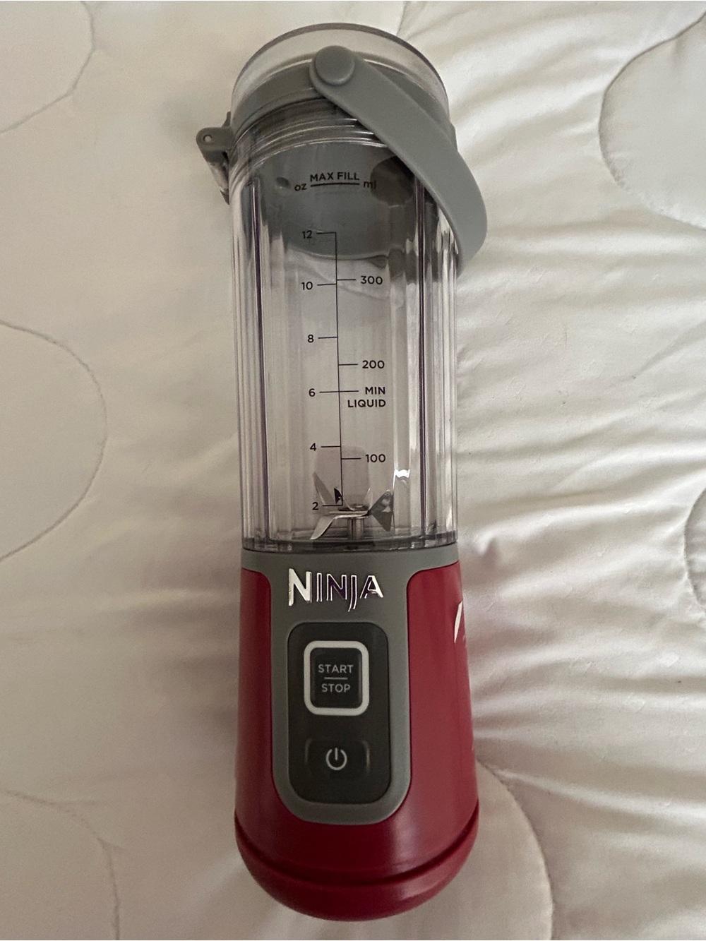 Ninja Personal Blender - Red with Gray Trim